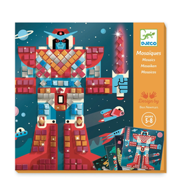 Space Battle Sticker Mosaic Craft Kit