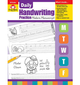 Daily Handwriting Practice: Modern Manuscript, Grades K-6