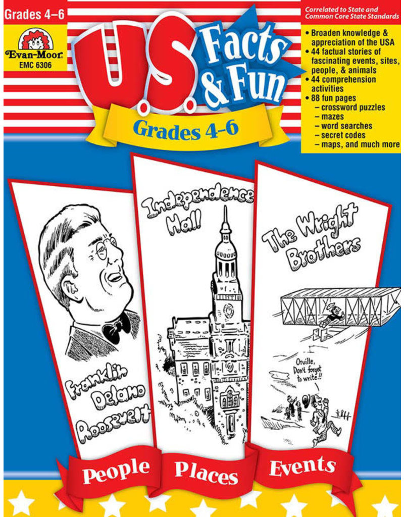 U.S. Facts & Fun, Grades 4-6