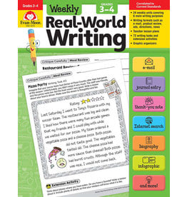 Weekly Real-World Writing, Grades 3-4