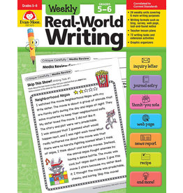 Weekly Real-World Writing, Grades 5-6