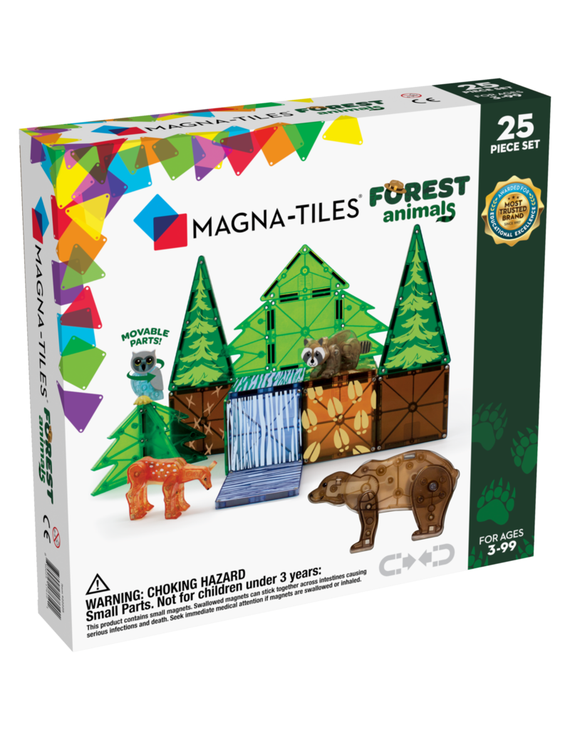 Magna-Tiles® Forest Animals 25-Piece Set