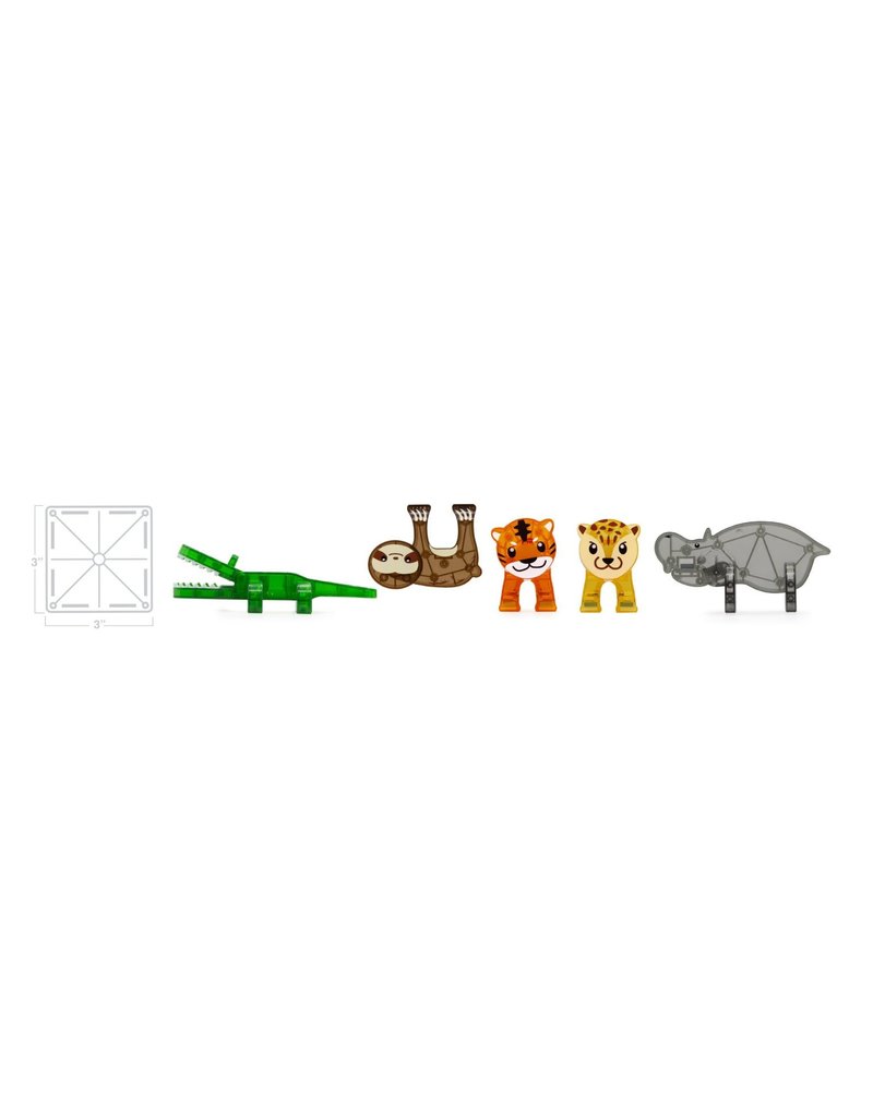 Magna-Tiles® Jungle Animals 25 Pc Set