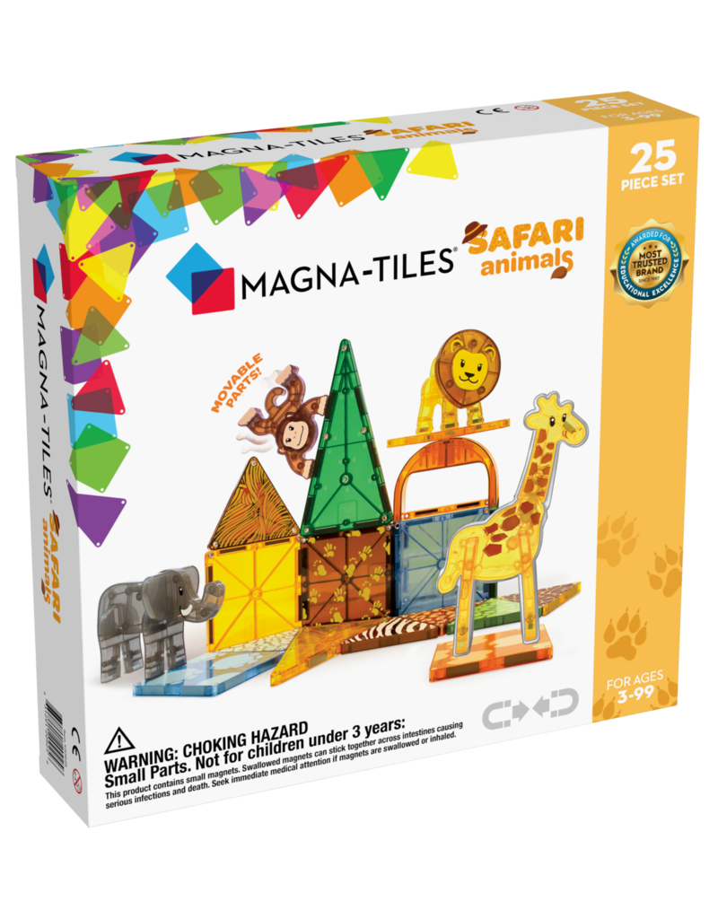 Magna-Tiles® Safari Animals 25-Piece Set