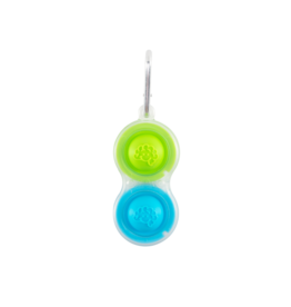 Simpl Dimpl Clear Keychain - Assorted Colors