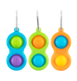 Simpl Dimpl Colorful Keychain - Assorted Colors