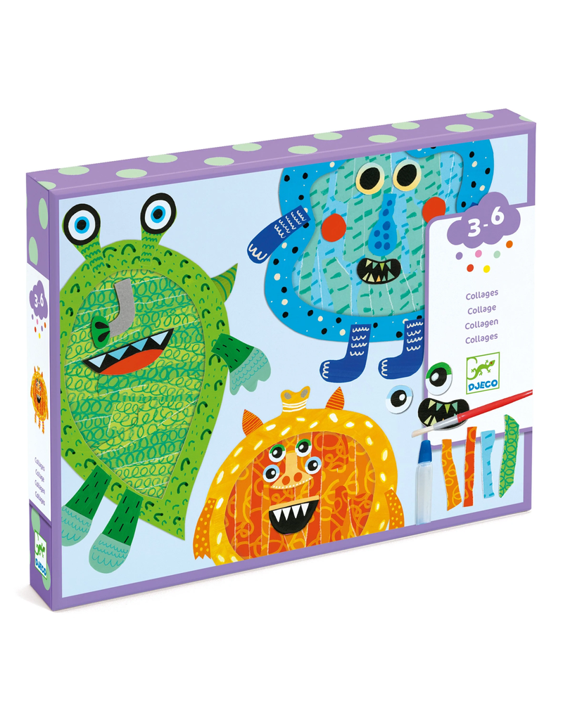 Happy Monsters Collage Craft Kit