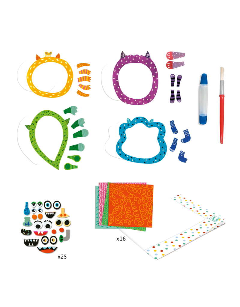 Happy Monsters Collage Craft Kit