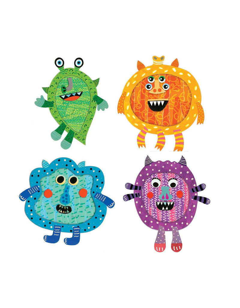 Happy Monsters Collage Craft Kit