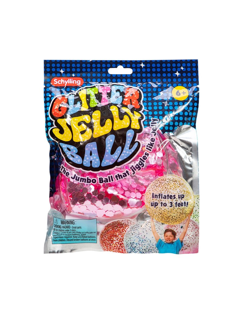 Jumbo Glitter Jelly Ball (Assortment)