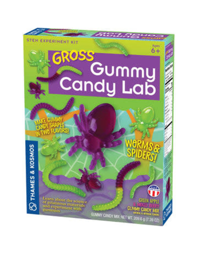 Gross Gummy Candy Lab: Worms and Spiders