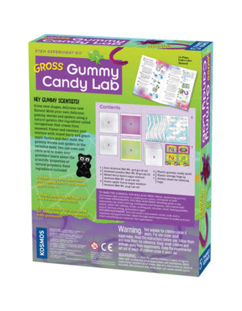 Gross Gummy Candy Lab Worms and Spiders Tools 4 Teaching