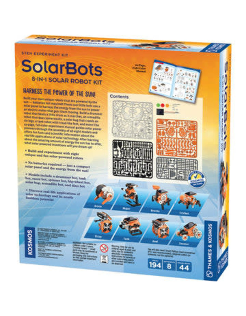 SolarBots: 8-in-1 Robot Kit