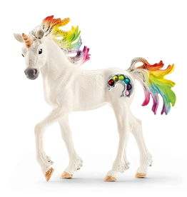 Rainbow unicorn, foal