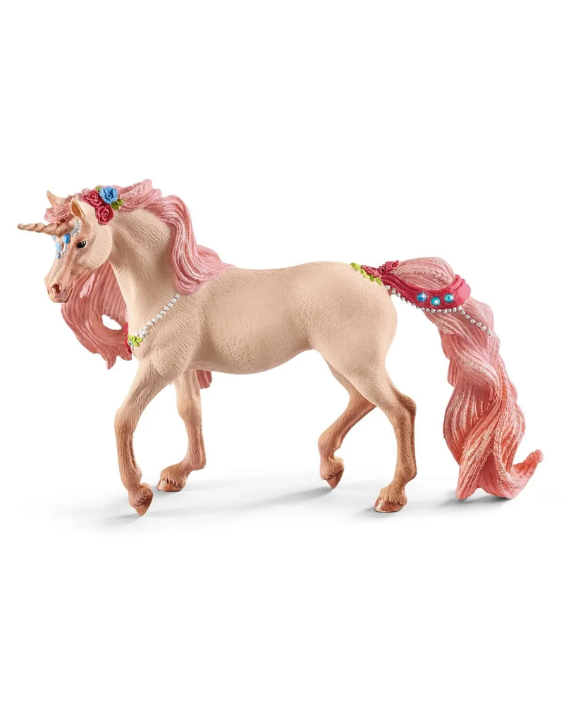 Decorated unicorn mare