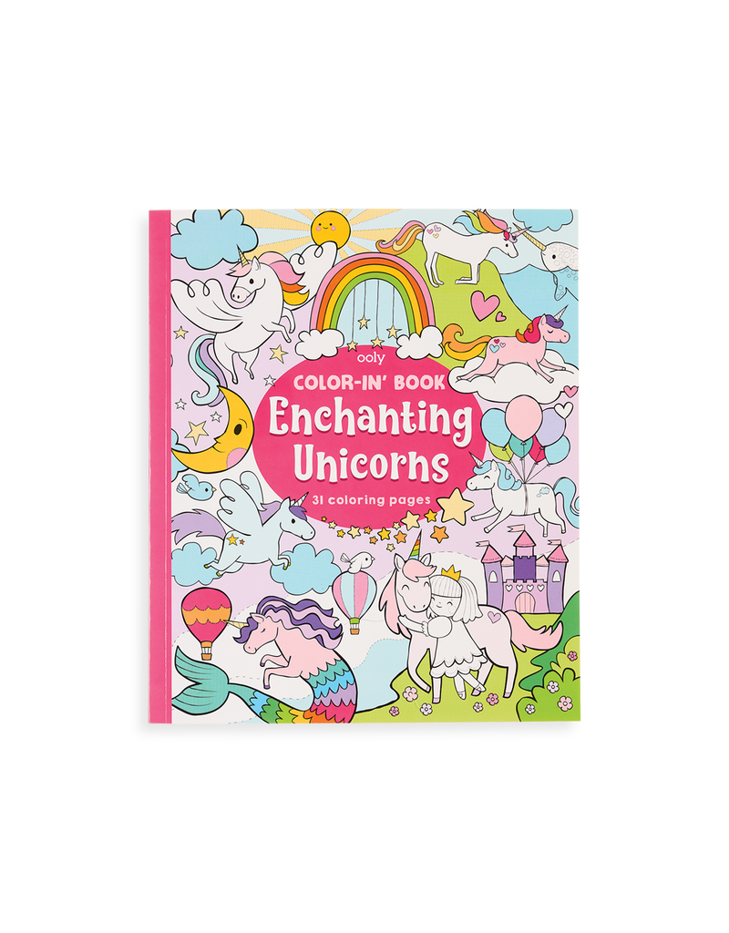 Enchanting Unicorns Coloring Book