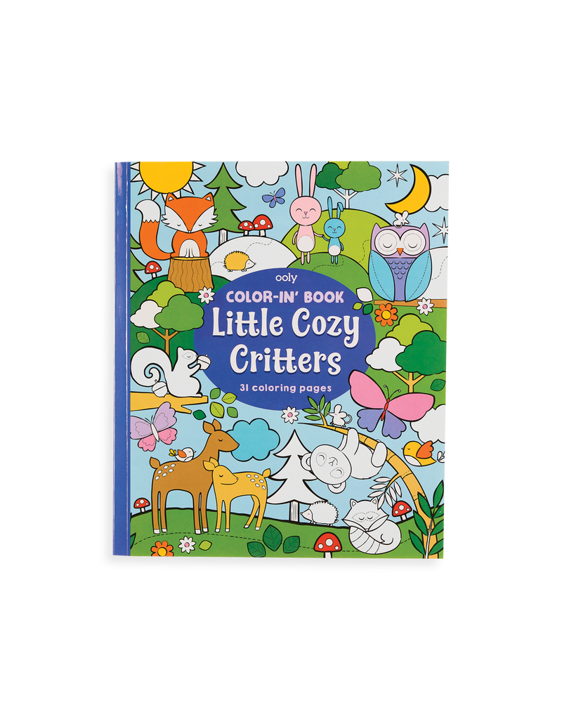 Little Cozy Critters Coloring Book