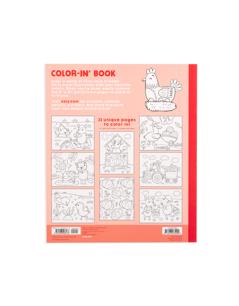 Little Farm Friends Coloring Book