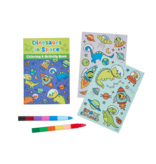 Mini Traveler Coloring and Activity Kit - Dinosaurs in Space