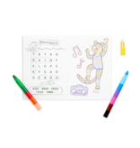 Mini Traveler Coloring and Activity Kit - Jungle Friends