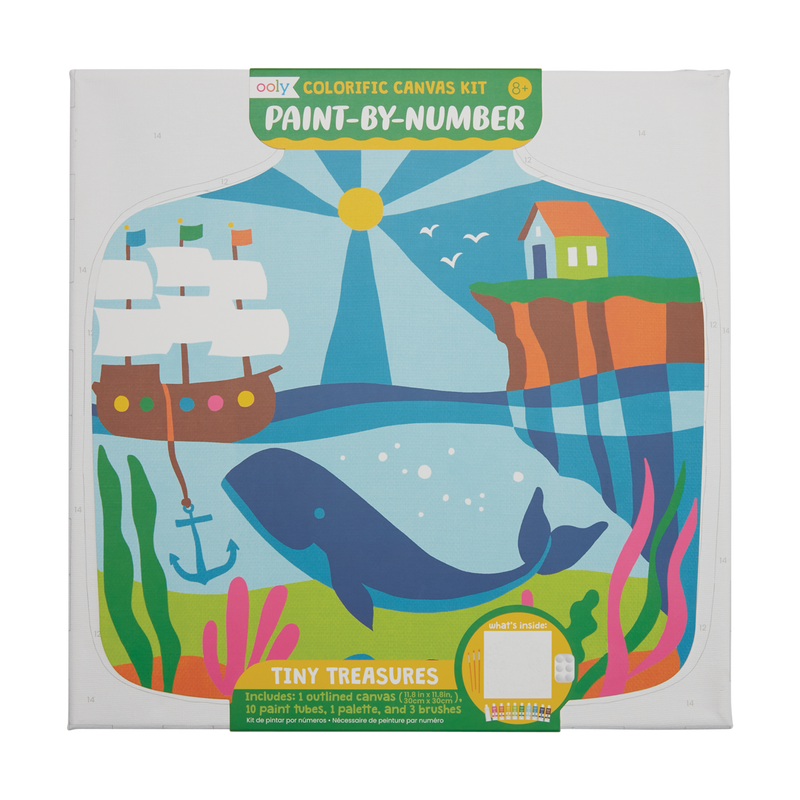 colorific canvas paint by number kit tiny treasures Tools 4 Teaching