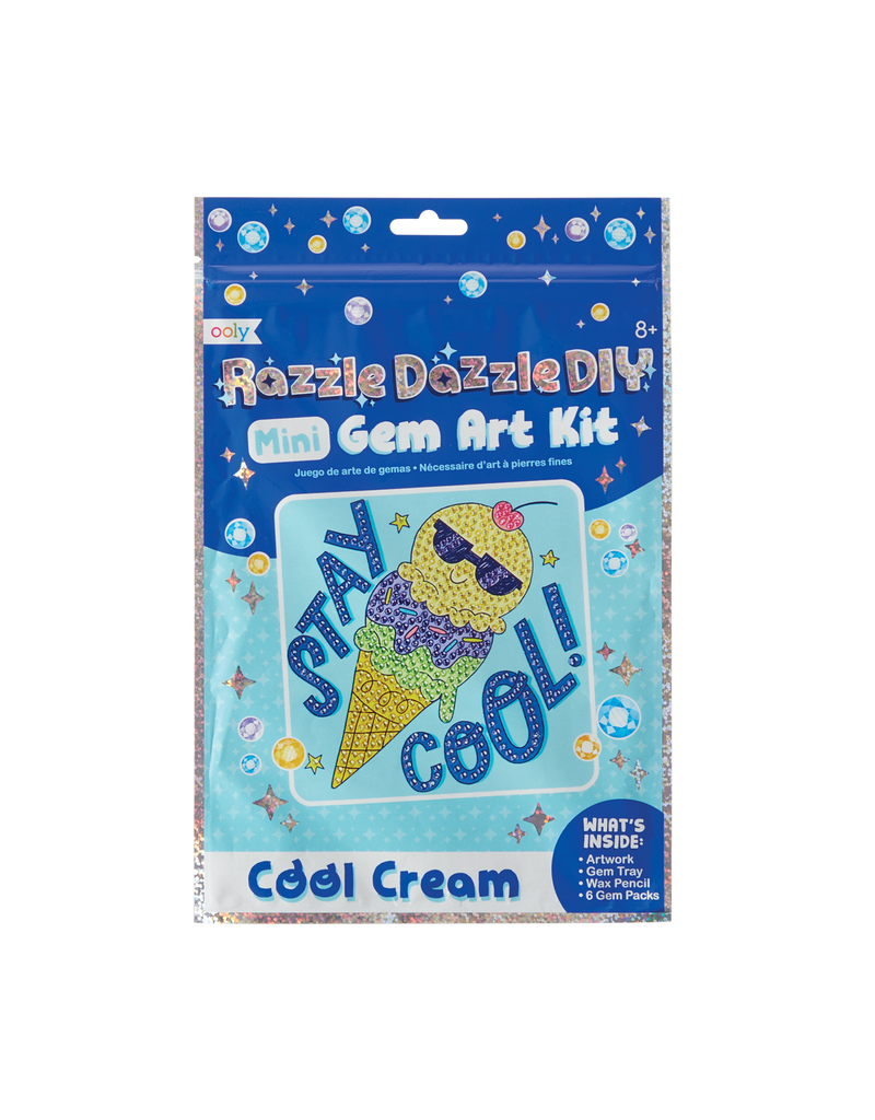 Razzle Dazzle DIY Gem Art Kit - Cool Cream