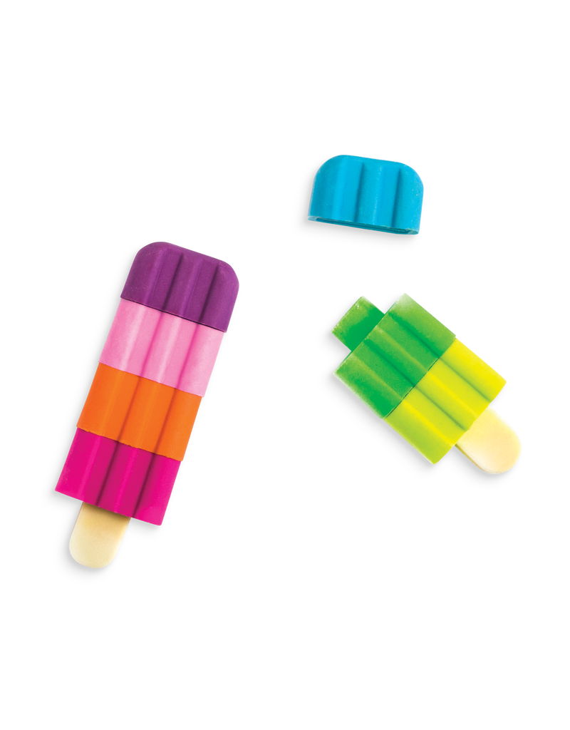 Icy Pops Scented Puzzle Erasers