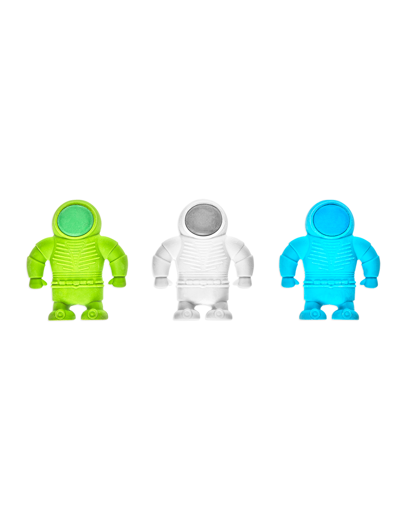 Astronaut Erasers - Set of 3