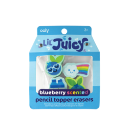 Lil’ Juicy Scented Topper Erasers (Blueberry)