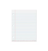 Magnetic Notebook Paper