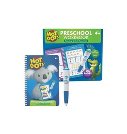 Hot Dots® Preschool Essentials Reading & Math Workbook