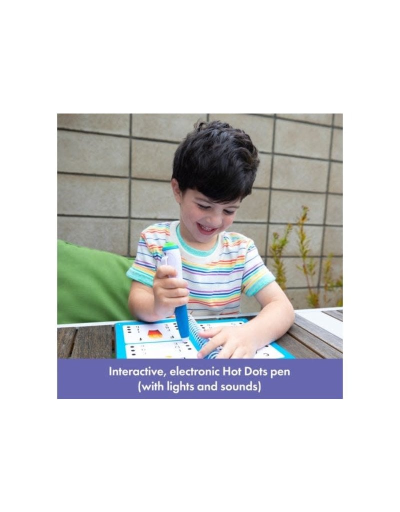 Hot Dots® Preschool Essentials Reading & Math Workbook