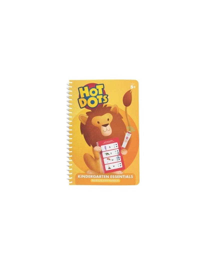 Hot Dots® Kindergarten Essentials Reading & Math Workbook