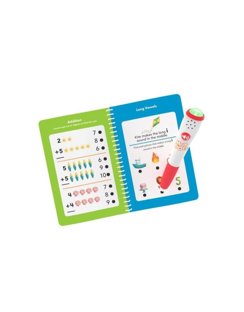 Hot Dots® Kindergarten Essentials Reading & Math Workbook