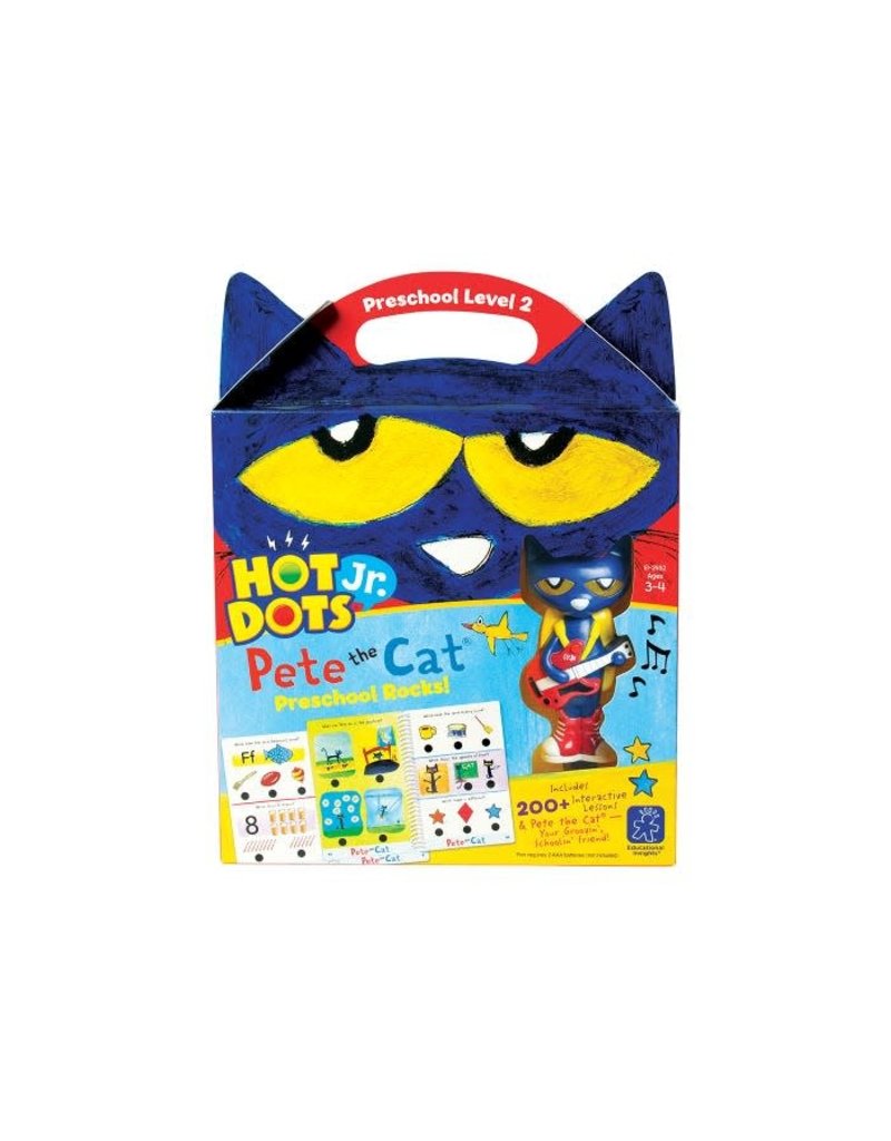 Hot Dots® Jr. Pete the Cat® Preschool Rocks! Set with Pete the Cat®—Your Groovin', Schoolin', Friend Pen