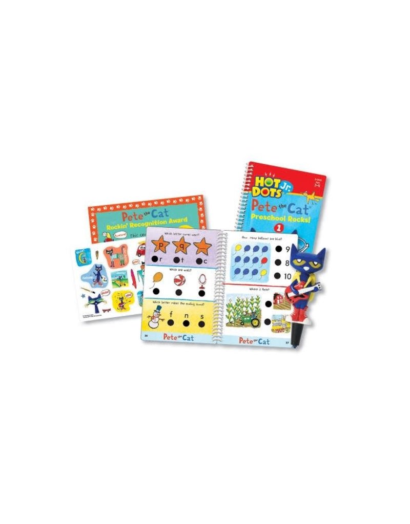 Hot Dots® Jr. Pete the Cat® Preschool Rocks! Set with Pete the Cat®—Your Groovin', Schoolin', Friend Pen