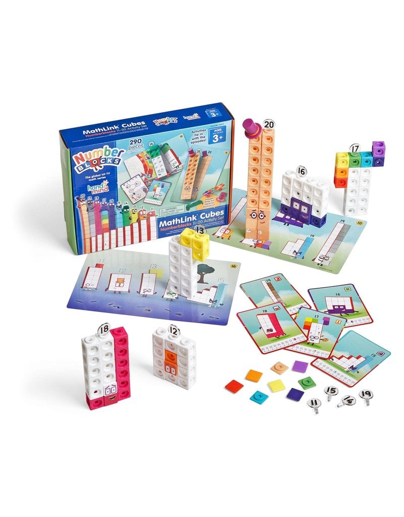 MathLink® Cubes Numberblocks 11–20 Activity Set