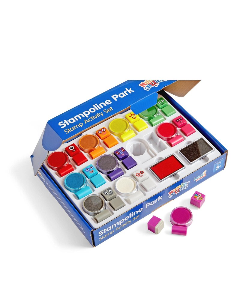 Numberblocks Stampoline Park Stamp Activity Set