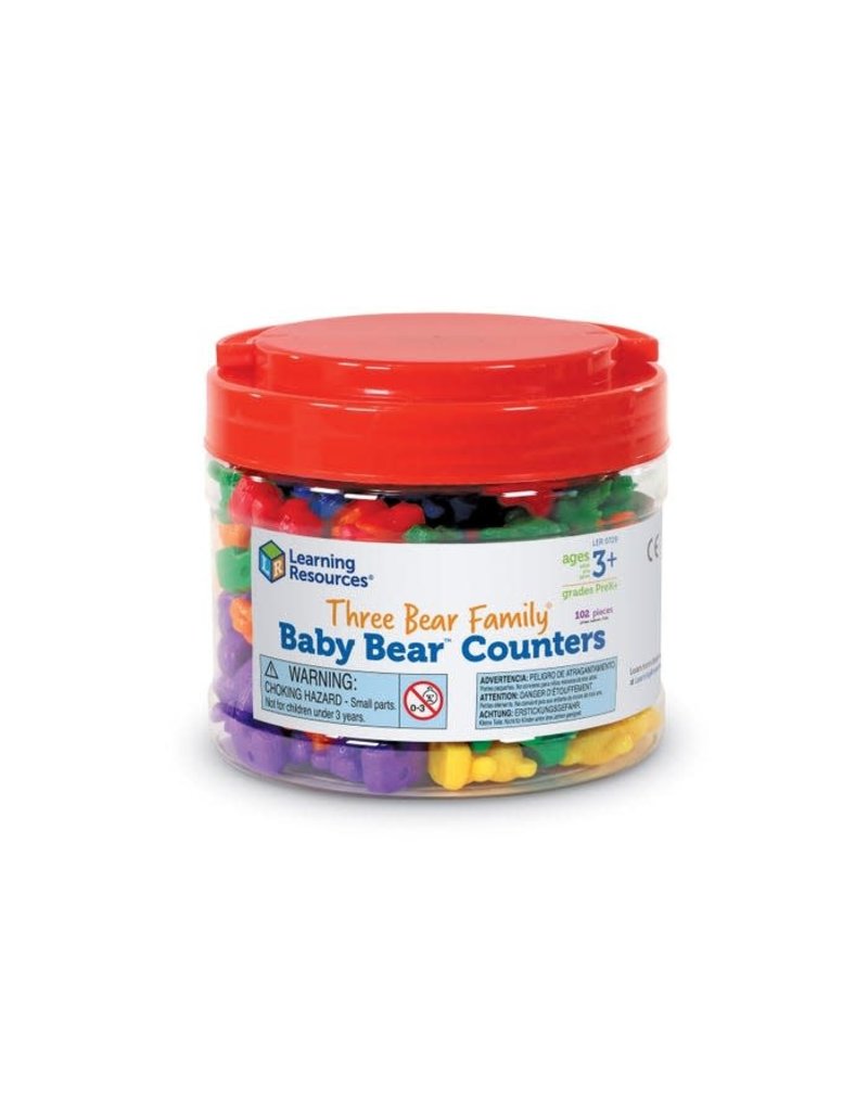 Three Bear Family® Baby Bear™ Counters (Set of 102)