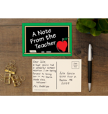 A Note From the Teacher Postcards