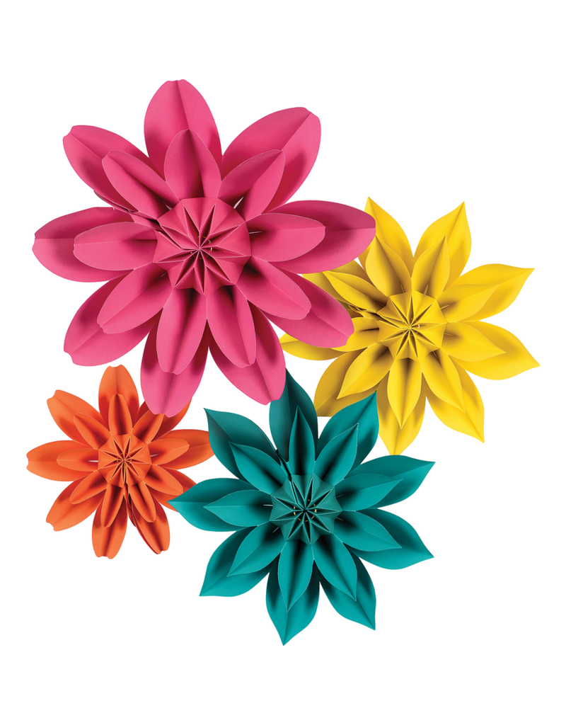 Beautiful Brights Paper Flowers