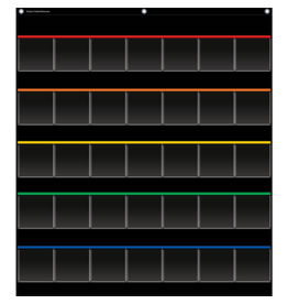 Black Storage Pocket Chart