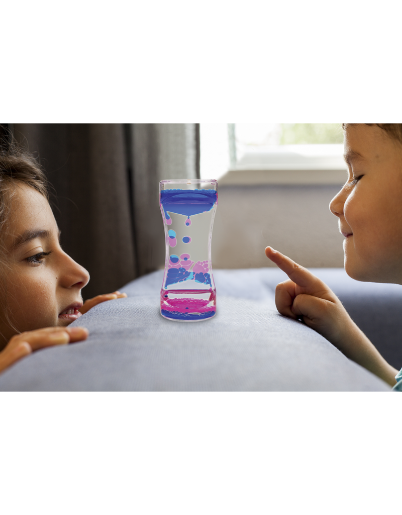 Blue & Pink Liquid Motion Bubbler