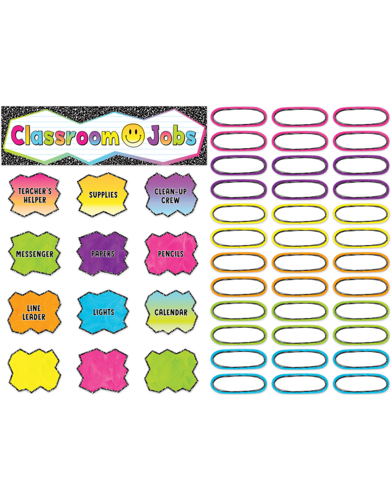 Brights 4Ever Classroom Jobs Mini Bulletin Board