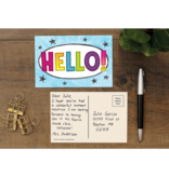 Brights 4Ever Hello Postcards