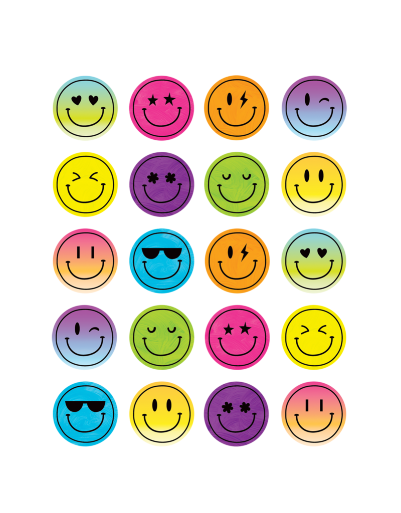 Brights 4Ever Smiley Face Stickers