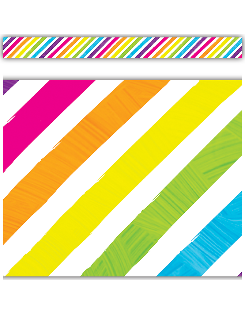 Brights 4Ever Stripes Straight Border Trim