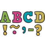 Chalkboard Brights Bold Block 3" Magnetic Letters