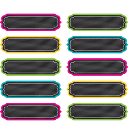 Chalkboard Brights Labels