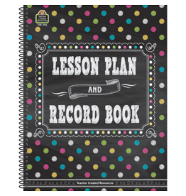 Chalkboard Brights Lesson Plan & Record Book